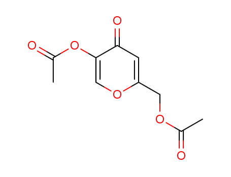 5-acetoxy-2-acetoxymethyl-4H-pyran-4-one