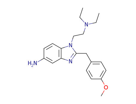 1H-Benzimidazole-1-ethanamine, 5-amino-N,N-diethyl-2-[(4-methoxyphenyl)methyl]-