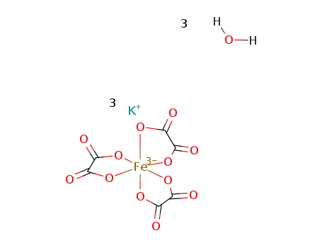 potassium trioxalatoferrate(III) trihydrate
