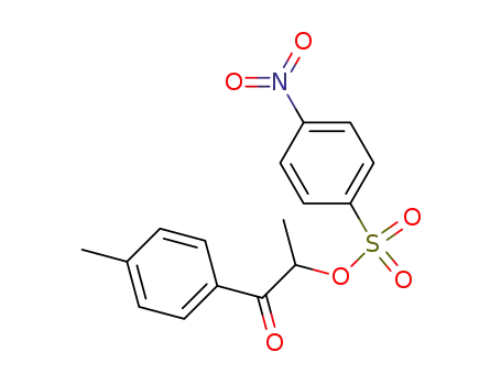 4-Nitro-benzenesulfonic acid 1-methyl-2-oxo-2-p-tolyl-ethyl ester