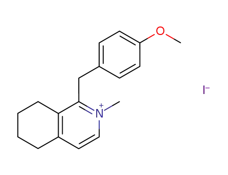 1-(4-Methoxybenzyl)-2-methyl-5,6,7,8-tetrahydroisochinoliniumiodide